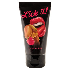 Оральная смазка МАЛИНА Lick It (50 мл) Оральная смазка МАЛИНА Lick It (50 мл)