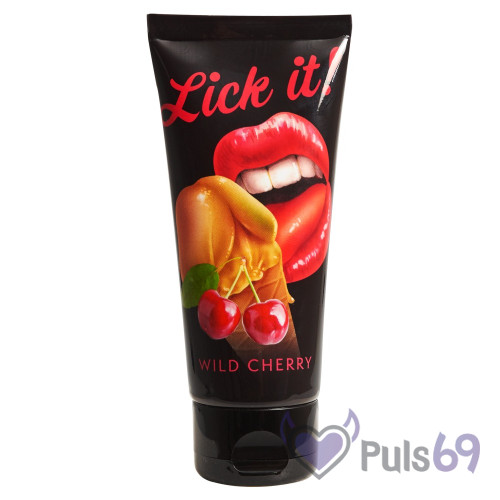 Оральная смазка ДИКАЯ ВИШНЯ Lick It (100 мл)