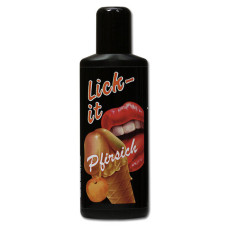 Оральная смазка ПЕРСИК Lick It (100 мл) Оральная смазка ПЕРСИК Lick It (100 мл)