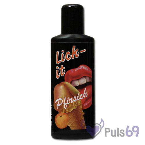 Оральная смазка ПЕРСИК Lick It (100 мл)