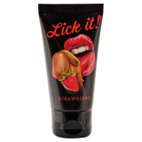 Оральная смазка КЛУБНИКА Lick It (50 мл) Оральная смазка КЛУБНИКА Lick It (50 мл)