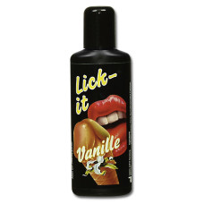 Оральная смазка ВАНИЛЬ Lick It (100 мл) Оральная смазка ВАНИЛЬ Lick It (100 мл)