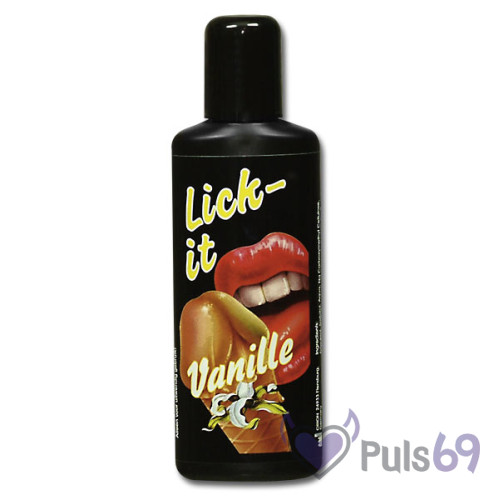 Оральная смазка ВАНИЛЬ Lick It (100 мл)