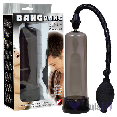 Помпа для пениса BANG BANG (чёрная)