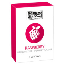 Презервативы SECURA МАЛИНА 3 шт Презервативы SECURA МАЛИНА 3 шт