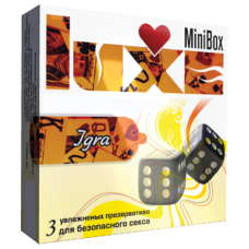 Презервативы Игра (3шт.) Презервативы Игра (3шт.)