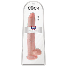 Фаллоимитатор на присоске с мошонкой King Cock (35,6 см) Фаллоимитатор на присоске с мошонкой King Cock (35,6 см)