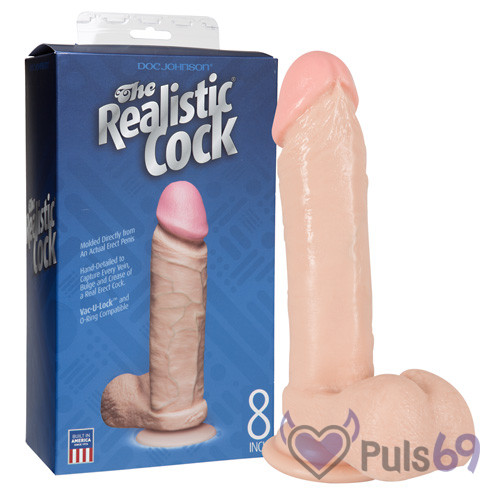Фаллоимитатор на присоске Realistic Cock 8