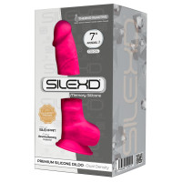 Фаллоимитатор розовый SILEXD 17,5 см Фаллоимитатор розовый SILEXD 17,5 см
