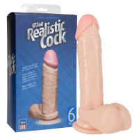 Фаллоимитатор на присоске Realistic Cock 6 Фаллоимитатор на присоске Realistic Cock 6