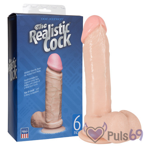 Фаллоимитатор на присоске Realistic Cock 6