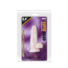 Фаллоимитатор на присоске SUPER DILDO (16,5 см) Фаллоимитатор на присоске SUPER DILDO (16,5 см)