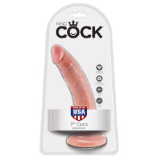 Фаллоимитатор на присоске King Cock (18 см) Фаллоимитатор на присоске King Cock (18 см)