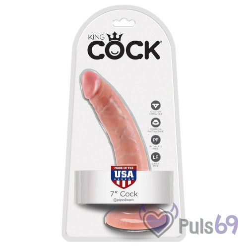 Фаллоимитатор на присоске King Cock (18 см)