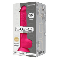Фаллоимитатор розовый SILEXD 24 см Фаллоимитатор розовый SILEXD 24 см