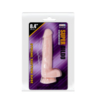 Фаллоимитатор на присоске SUPER DILDO (21,5 см) Фаллоимитатор на присоске SUPER DILDO (21,5 см)