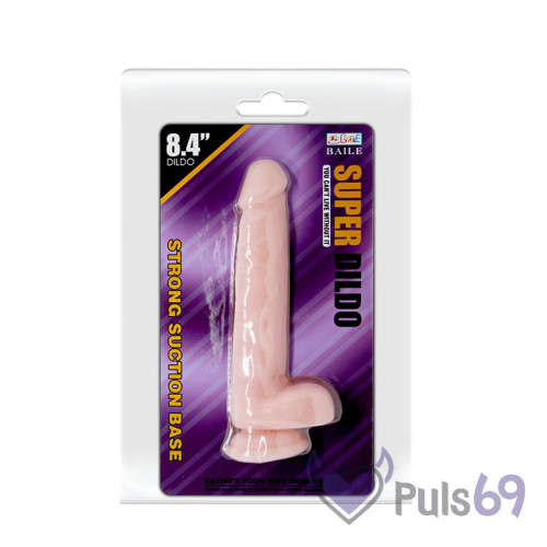 Фаллоимитатор на присоске SUPER DILDO (21,5 см)