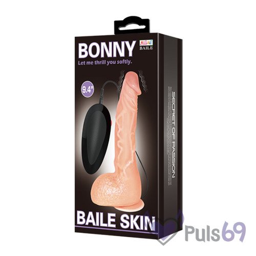 Вибратор на присоске BONNY