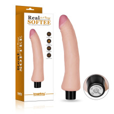 Реалистичный вибратор REAL SOFTEE (24 см)
