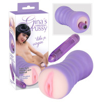 Мастурбатор с вибрацией GINA'S PUSSY Мастурбатор с вибрацией GINA'S PUSSY