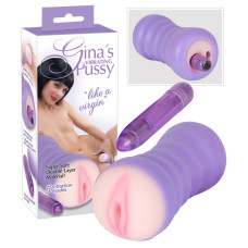 Мастурбатор с вибрацией GINA'S PUSSY Мастурбатор с вибрацией GINA'S PUSSY