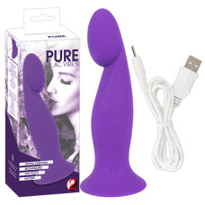 Вибратор для точки G на присоске Pure Lilac Вибратор для точки G на присоске Pure Lilac