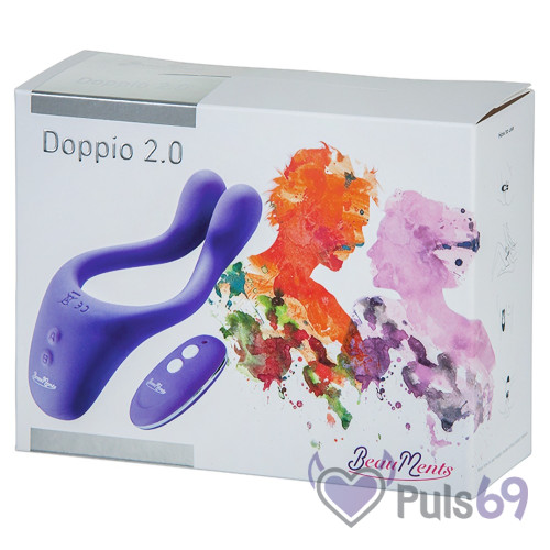 Вибратор для пары Doppio 2.0 (лиловый)