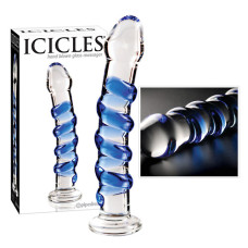 Фаллоимитатор стеклянный ICICLES №5 Фаллоимитатор стеклянный ICICLES №5