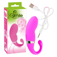 Вибратор c USB зарядкой розовый Вибратор c USB зарядкой розовый