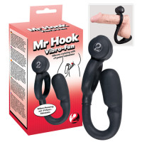 Виброкольцо с анальным стимулятором MR. HOOK Виброкольцо с анальным стимулятором MR. HOOK