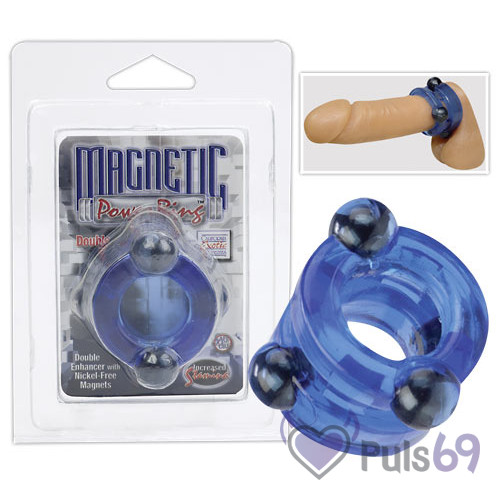 Кольцо для пениса двойное MAGNETIC