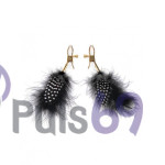 Зажимы для сосков с перышком Fetish Fantasy Gold Feather Nipple Clamps от Pipedream